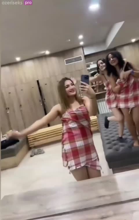Türk hamamı azəri qızlar