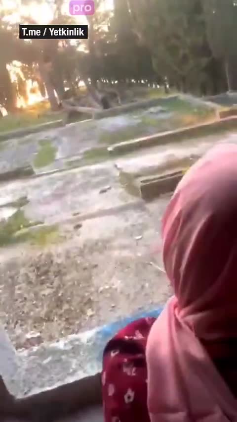 Azəri hicablı gəlin başı bağlı